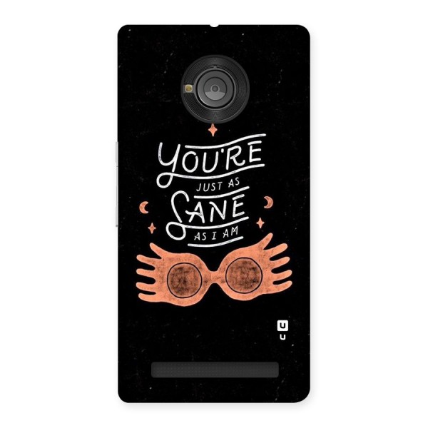 Sane As I Back Case for Yu Yuphoria