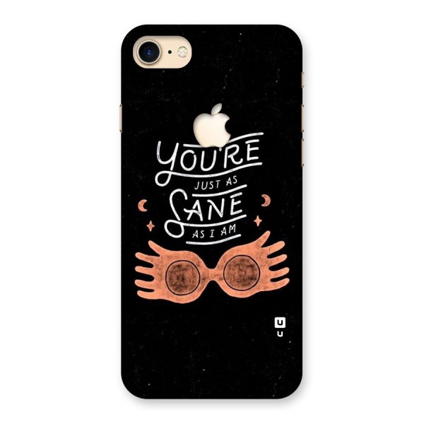Sane As I Back Case for iPhone 7 Apple Cut