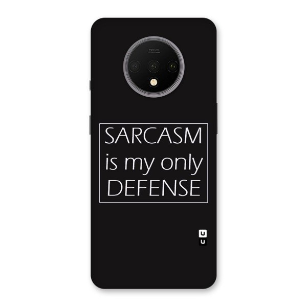 Sarcasm Defence Back Case for OnePlus 7T