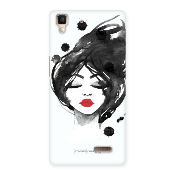 Sassy Girl Back Case for Oppo R7