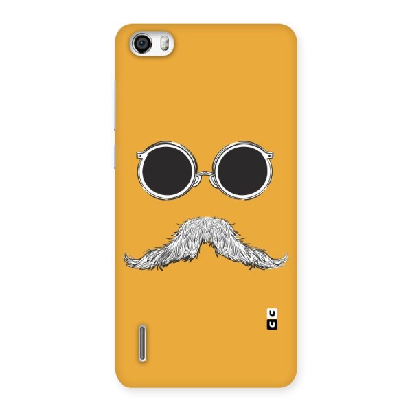 Sassy Mustache Back Case for Honor 6