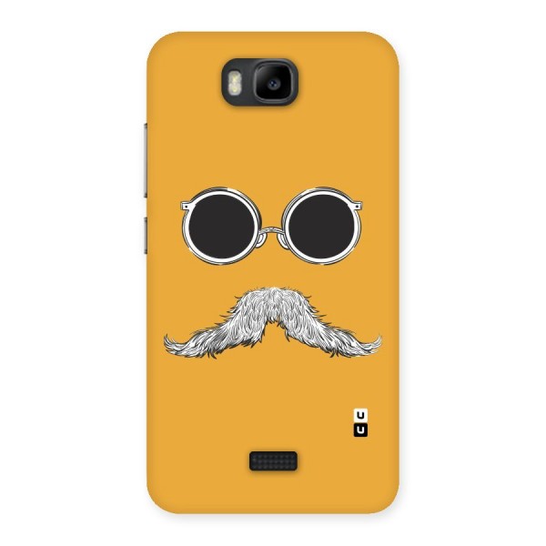 Sassy Mustache Back Case for Honor Bee