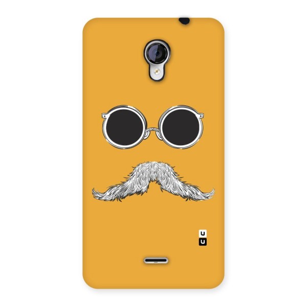 Sassy Mustache Back Case for Micromax Unite 2 A106