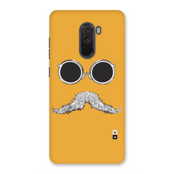 Sassy Mustache Back Case for Poco F1