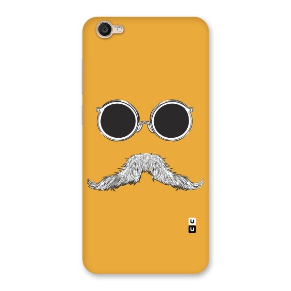 Sassy Mustache Back Case for Vivo Y55s