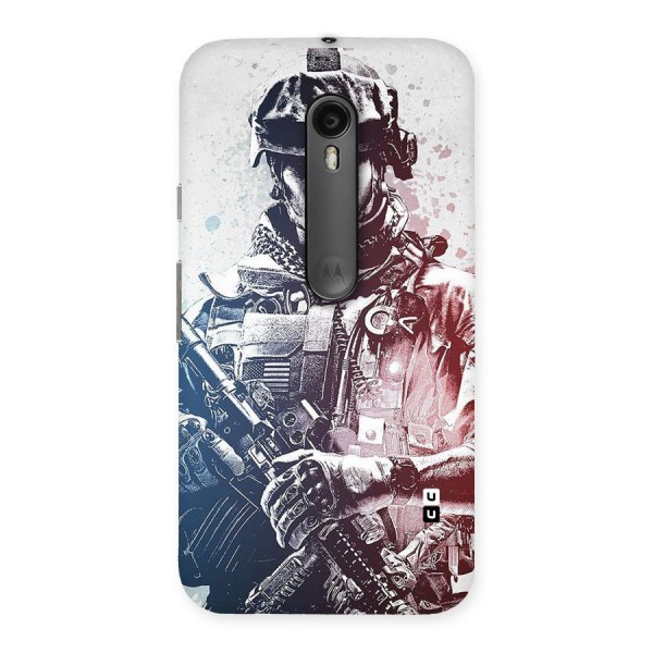 Saviour Back Case for Moto G3