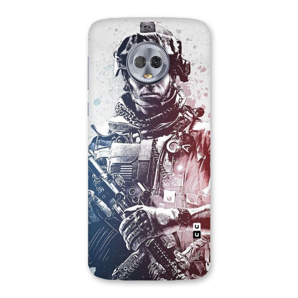 Saviour Back Case for Moto G6