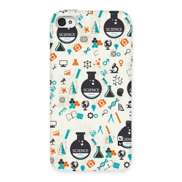 Science Side Back Case for iPhone 4 4s