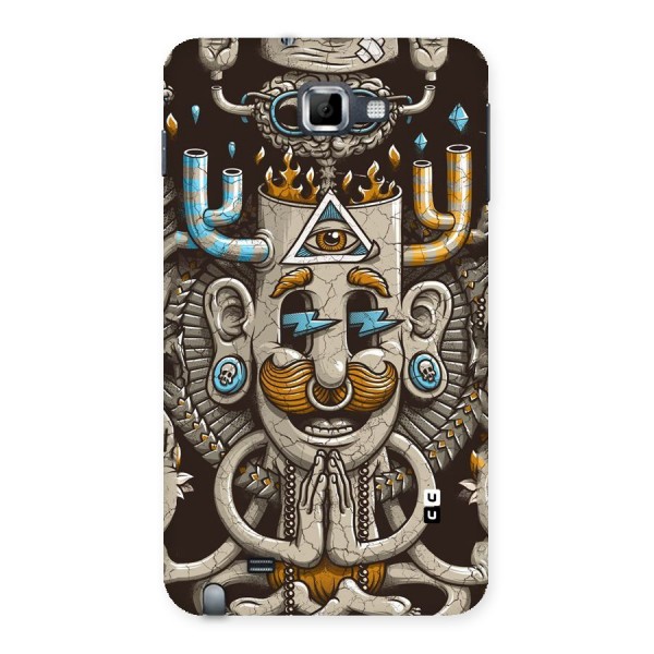 Sculpture Design Back Case for Galaxy Note