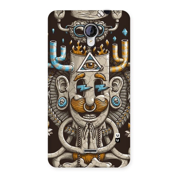 Sculpture Design Back Case for Micromax Unite 2 A106