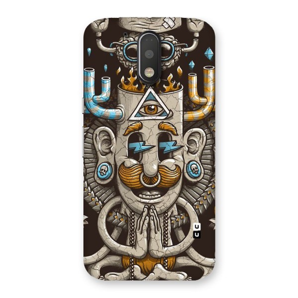 Sculpture Design Back Case for Motorola Moto G4