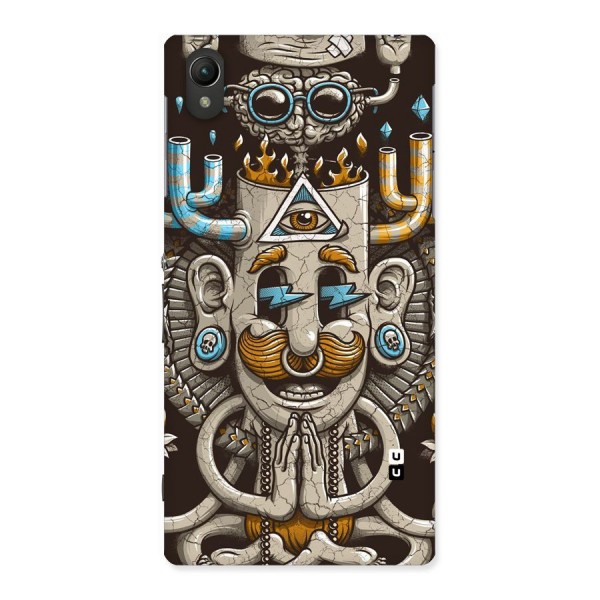 Sculpture Design Back Case for Sony Xperia Z1