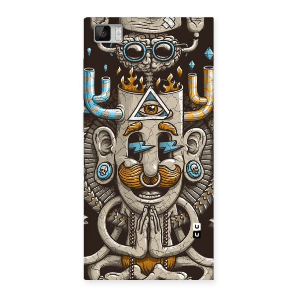 Sculpture Design Back Case for Xiaomi Mi3