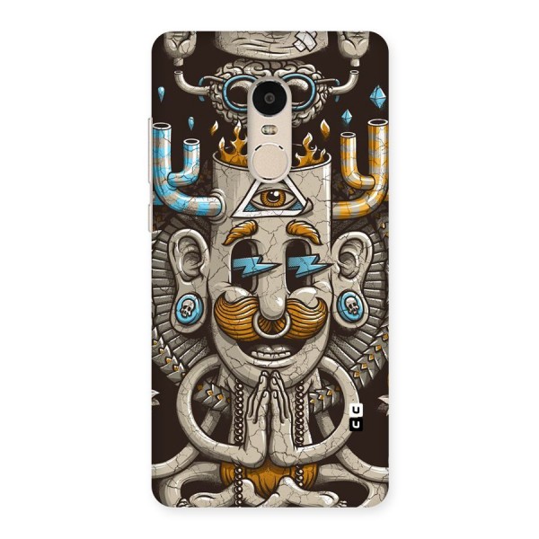 Sculpture Design Back Case for Xiaomi Redmi Note 4