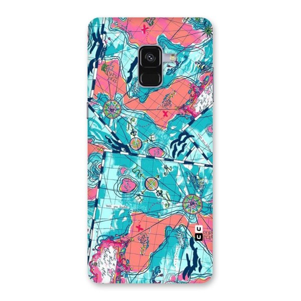 Sea Adventure Back Case for Galaxy A8 Plus