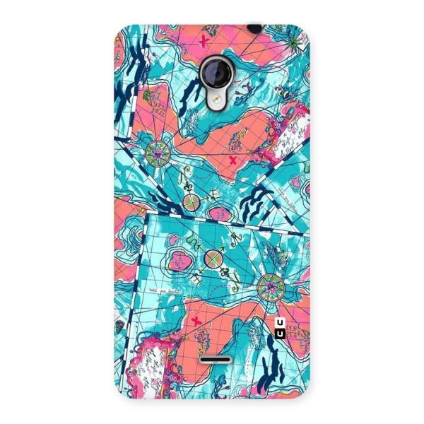 Sea Adventure Back Case for Micromax Unite 2 A106