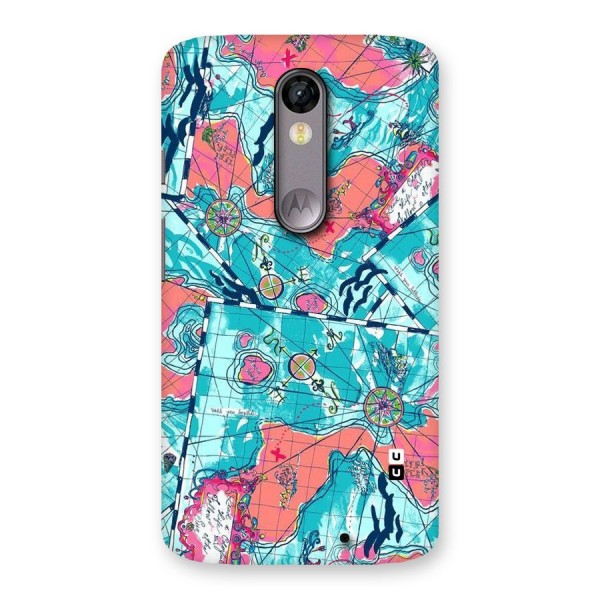 Sea Adventure Back Case for Moto X Force