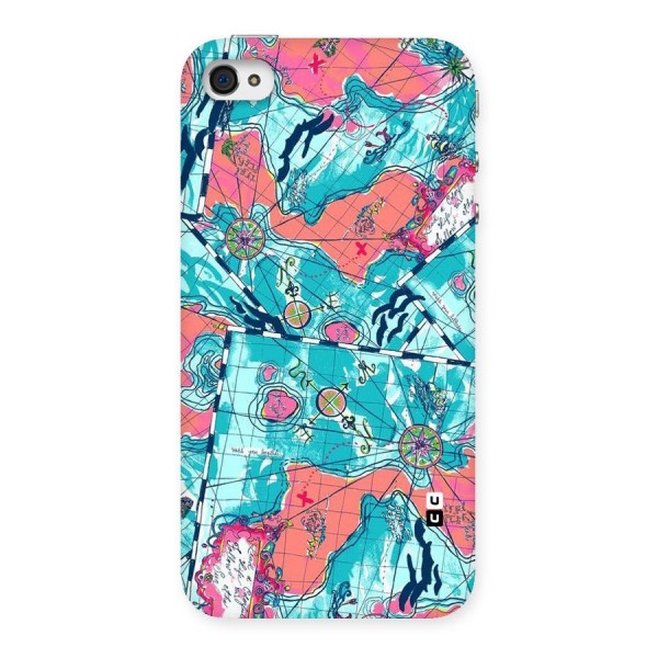 Sea Adventure Back Case for iPhone 4 4s