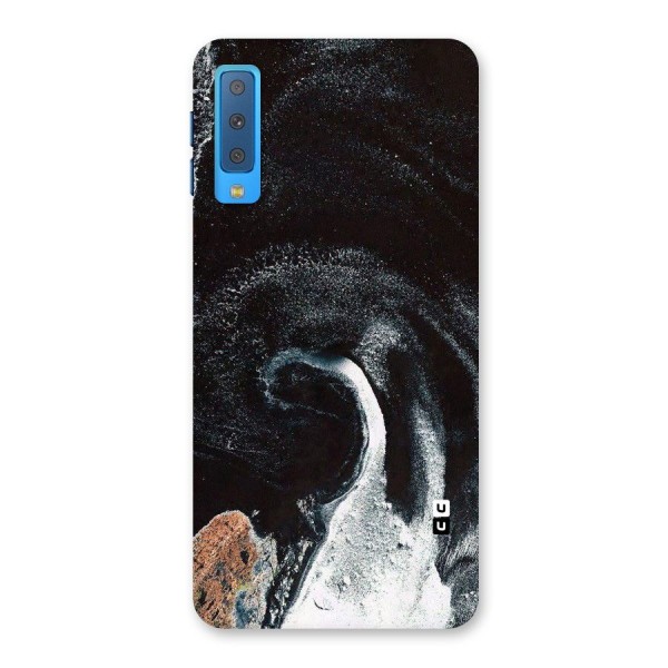 Sea Ice Space Art Back Case for Galaxy A7 (2018)