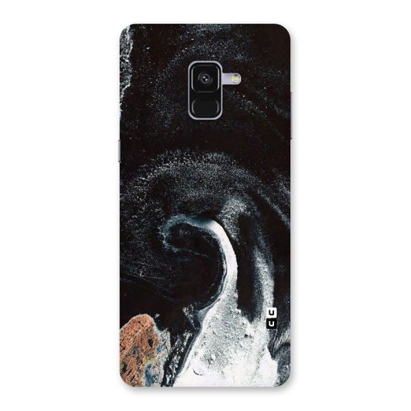 Sea Ice Space Art Back Case for Galaxy A8 Plus