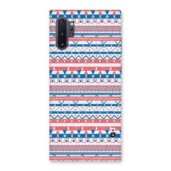 Seamless Ethnic Pattern Back Case for Galaxy Note 10 Plus