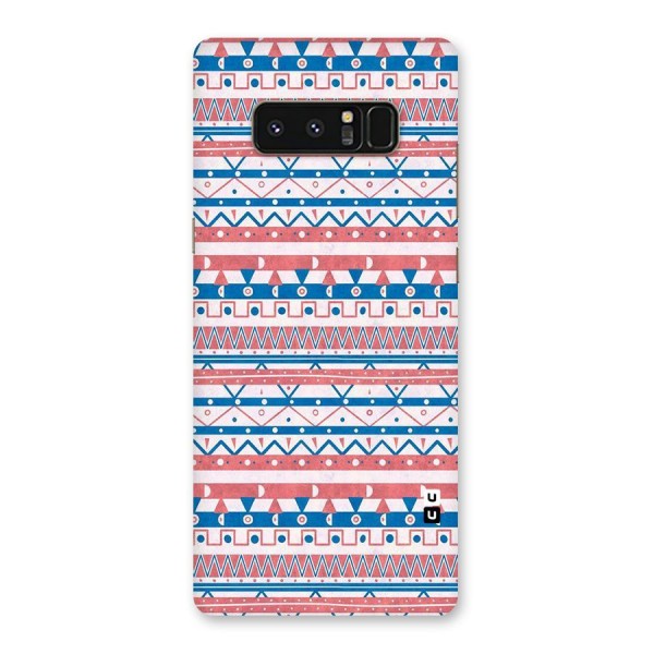 Seamless Ethnic Pattern Back Case for Galaxy Note 8