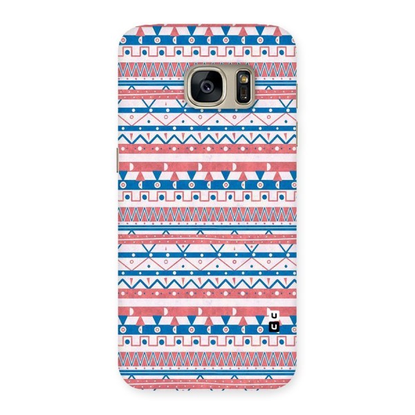 Seamless Ethnic Pattern Back Case for Galaxy S7