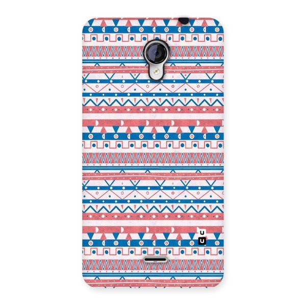 Seamless Ethnic Pattern Back Case for Micromax Unite 2 A106