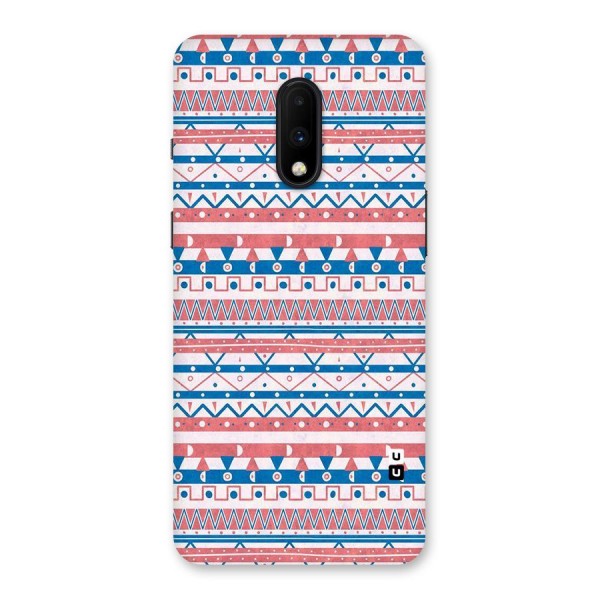 Seamless Ethnic Pattern Back Case for OnePlus 7