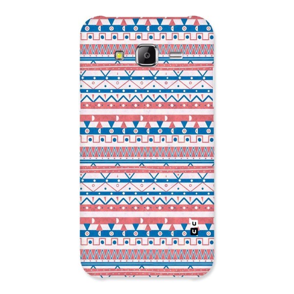 Seamless Ethnic Pattern Back Case for Samsung Galaxy J5