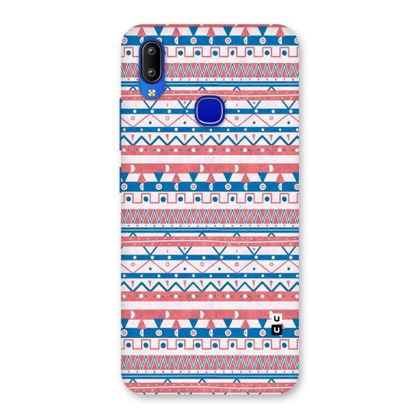 Seamless Ethnic Pattern Back Case for Vivo Y91