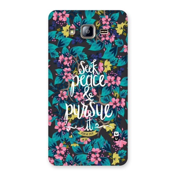 Seek Peace Back Case for Galaxy On5