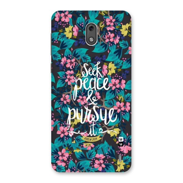 Seek Peace Back Case for Nokia 2