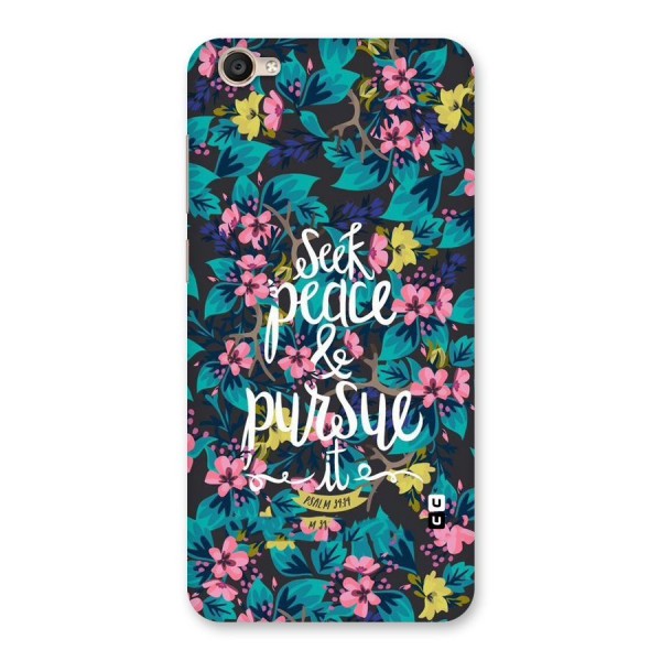 Seek Peace Back Case for Vivo Y55s