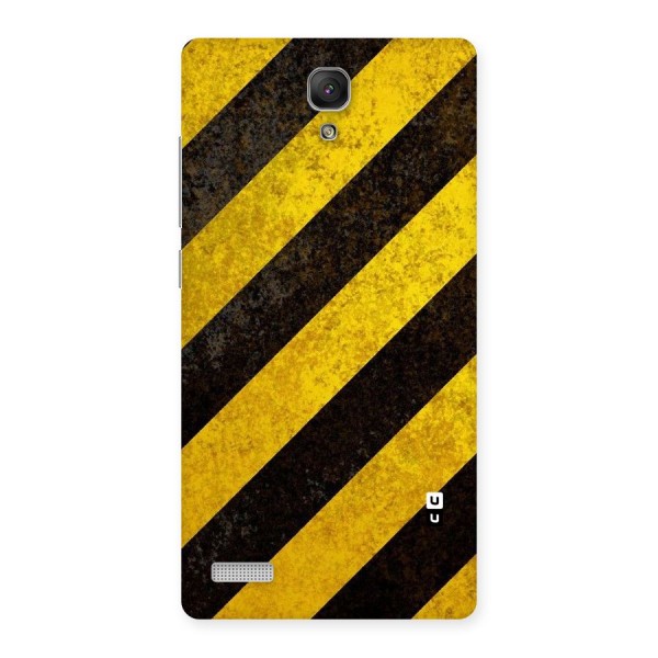 Shaded Yellow Stripes Back Case for Redmi Note