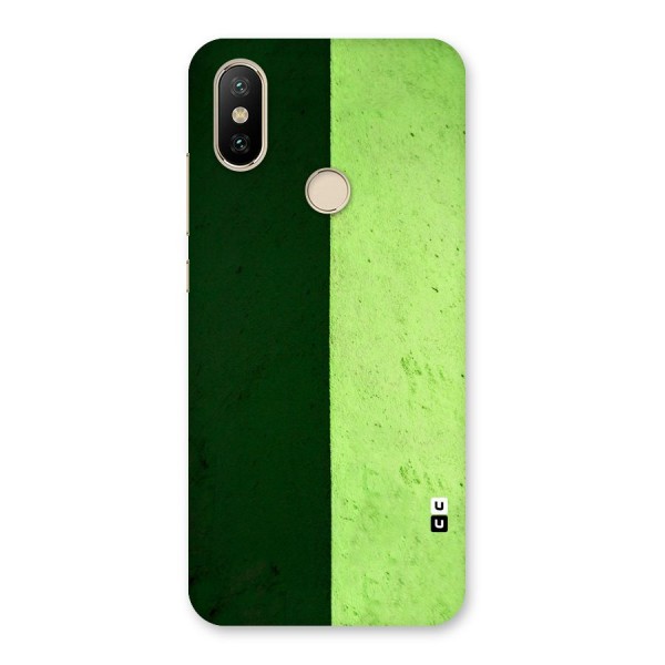 Shades Half Back Case for Mi A2