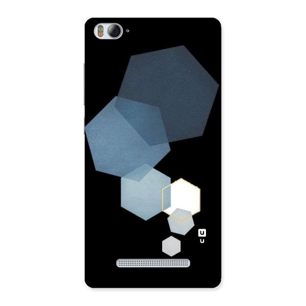 Shades Of Blue Shapes Back Case for Xiaomi Mi4i