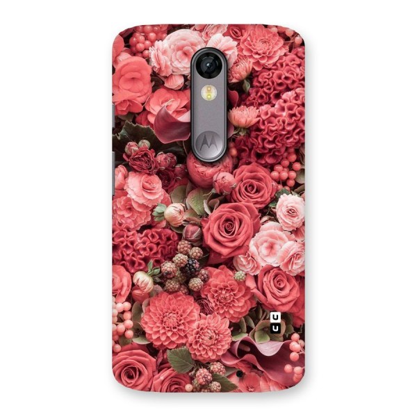 Shades Of Peach Back Case for Moto X Force