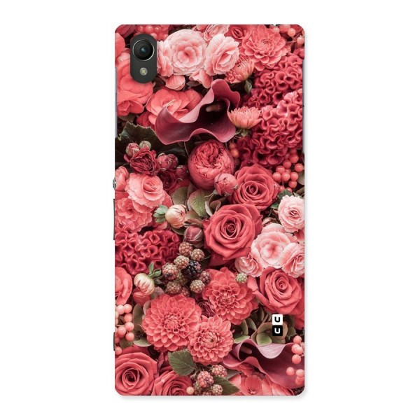 Shades Of Peach Back Case for Sony Xperia Z1