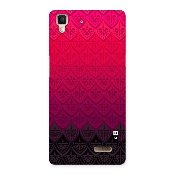 Shades Red Design Back Case for Oppo R7