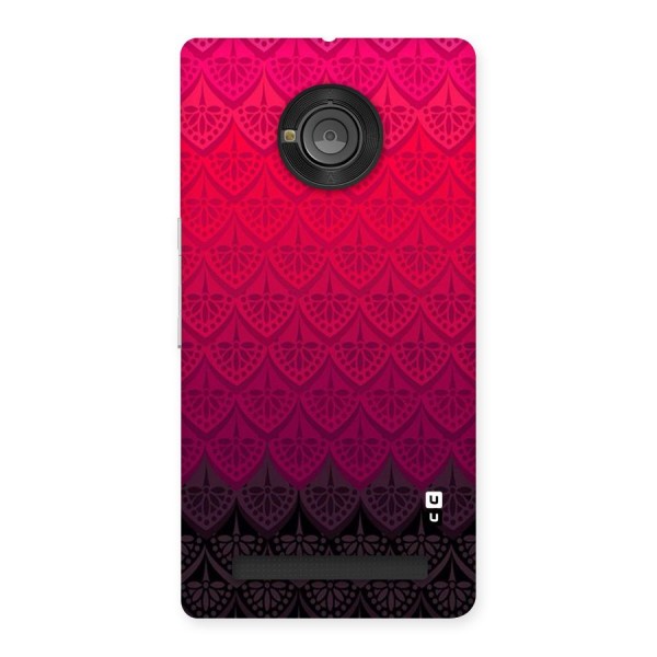 Shades Red Design Back Case for Yu Yuphoria