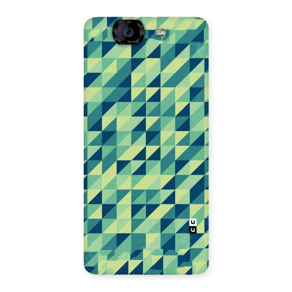 Shady Green Back Case for Canvas Knight A350