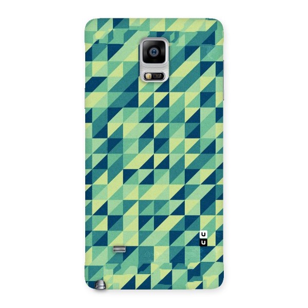 Shady Green Back Case for Galaxy Note 4