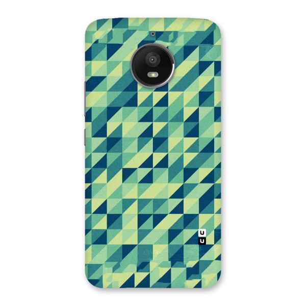 Shady Green Back Case for Moto E4 Plus