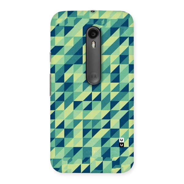 Shady Green Back Case for Moto G3