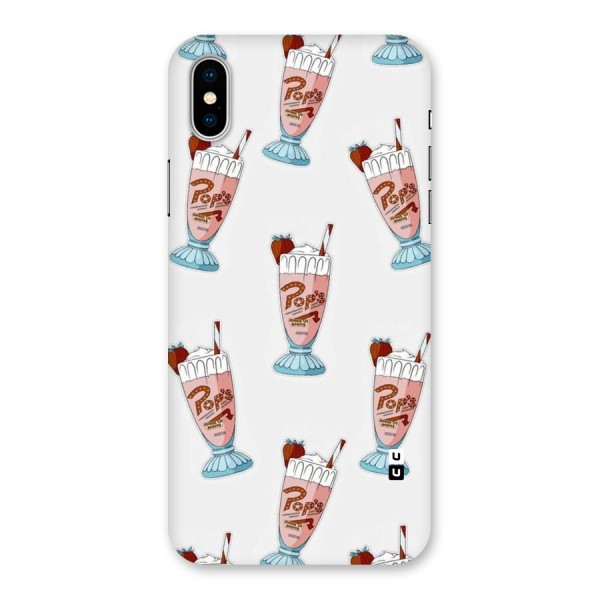 Shake Design Back Case for iPhone X