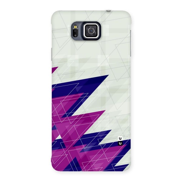 Sharp Abstract Design Back Case for Galaxy Alpha