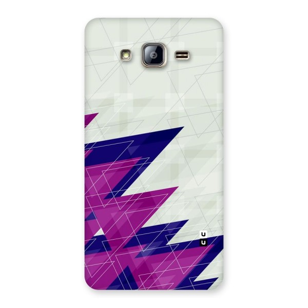 Sharp Abstract Design Back Case for Galaxy On5