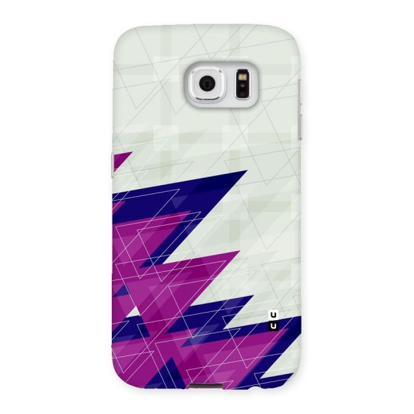 Sharp Abstract Design Back Case for Samsung Galaxy S6