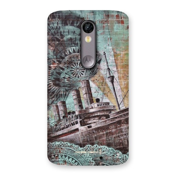 Ship Art Back Case for Moto X Force